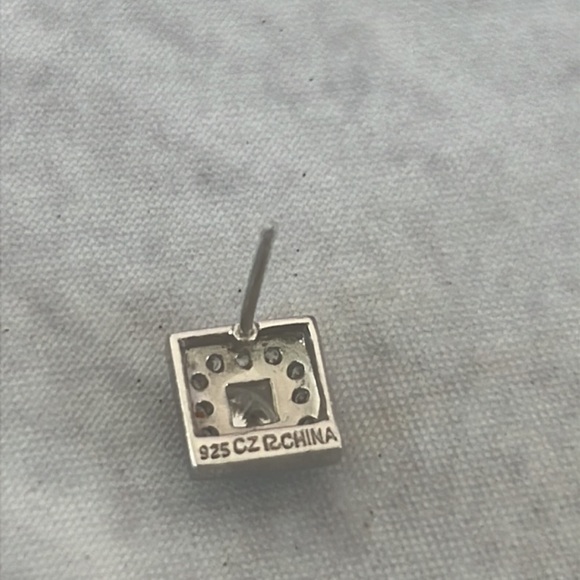 Swarovski .925 sterling silver Italy necklace & earrings set - Picture 6 of 9